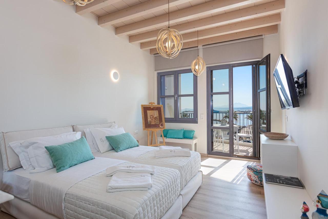 V77 Seafront Suites Rethymno Exterior foto