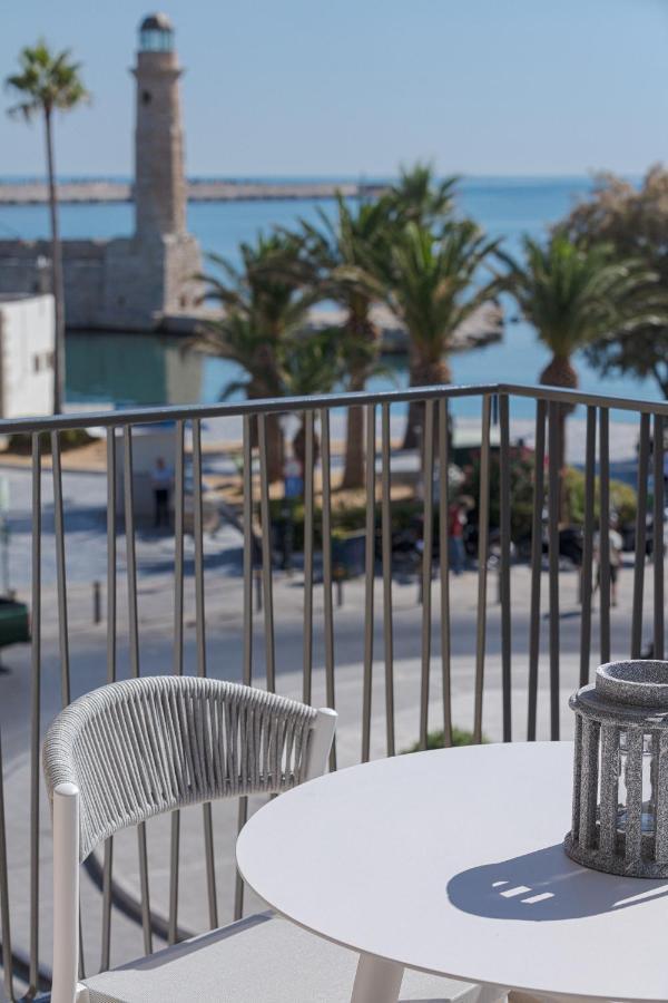 V77 Seafront Suites Rethymno Exterior foto