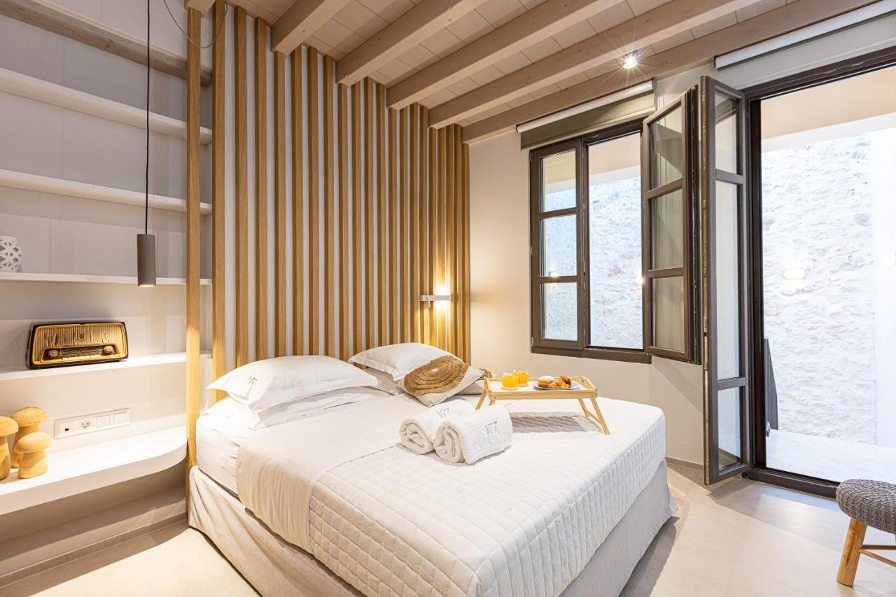 V77 Seafront Suites Rethymno Exterior foto