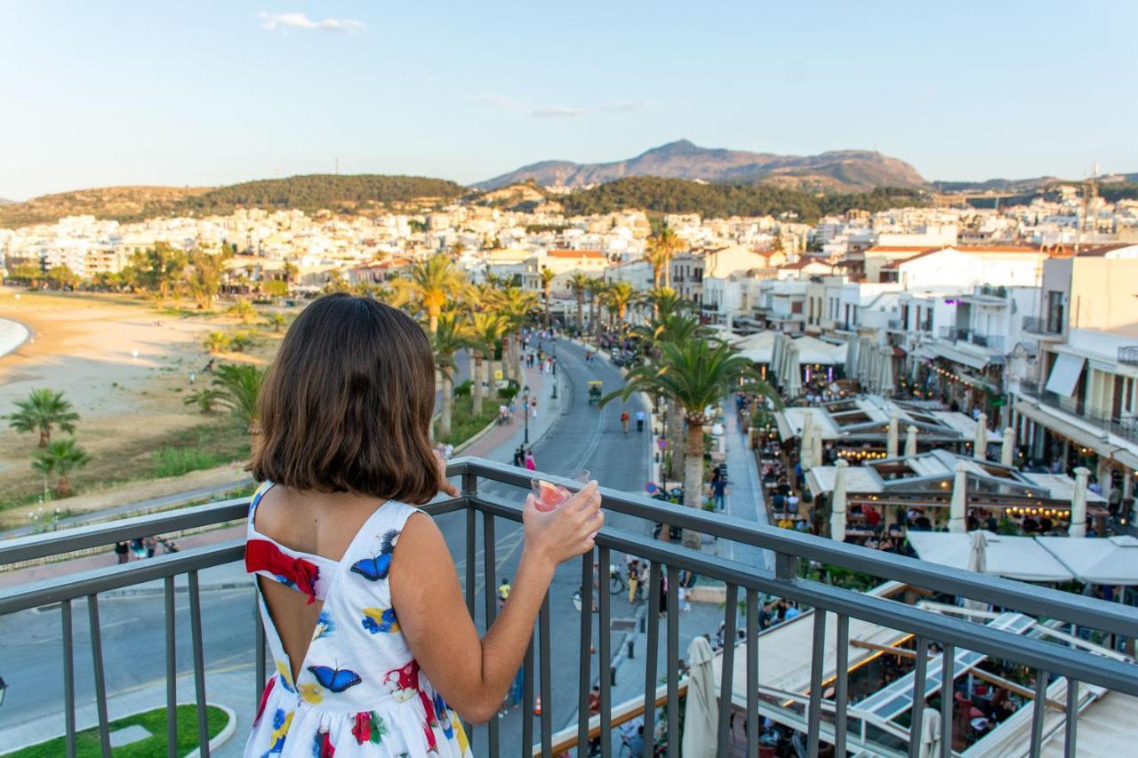V77 Seafront Suites Rethymno Exterior foto