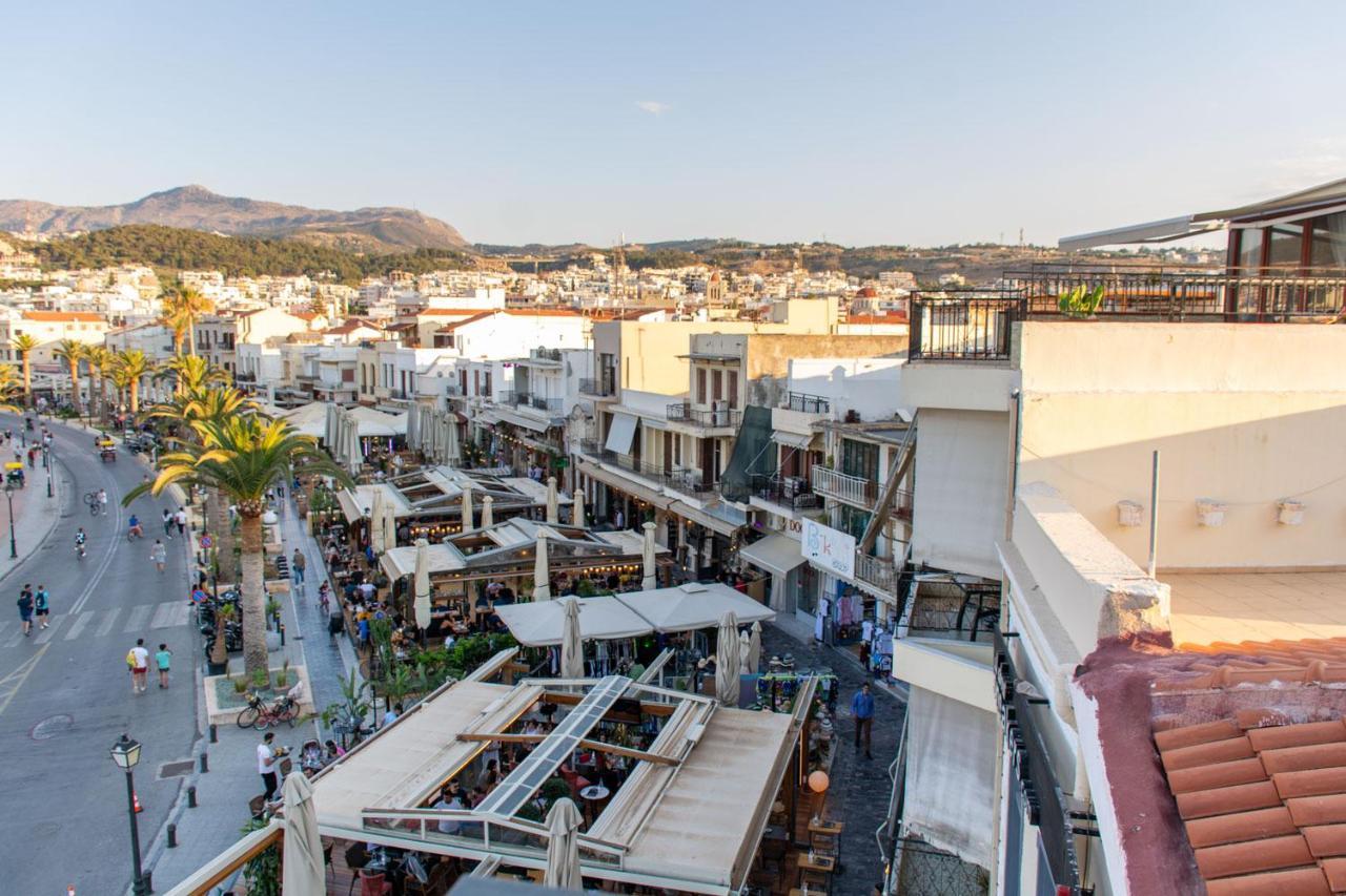 V77 Seafront Suites Rethymno Exterior foto